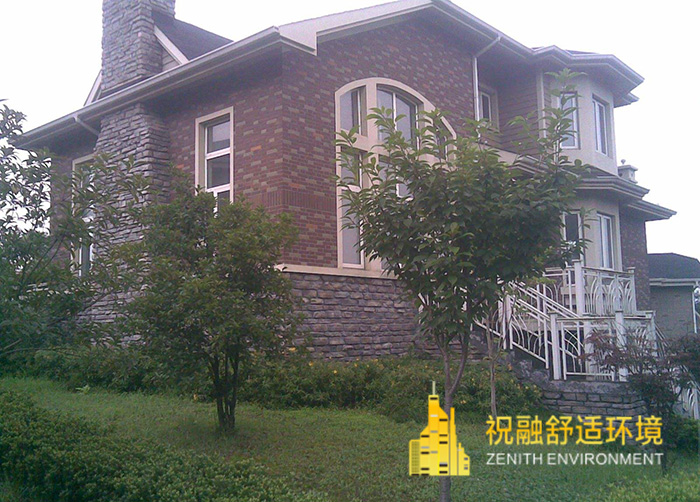 杭州余杭白云深處幽蘭苑別墅地源熱泵施工 杭州余杭白云深處幽蘭苑別墅地源熱泵施工