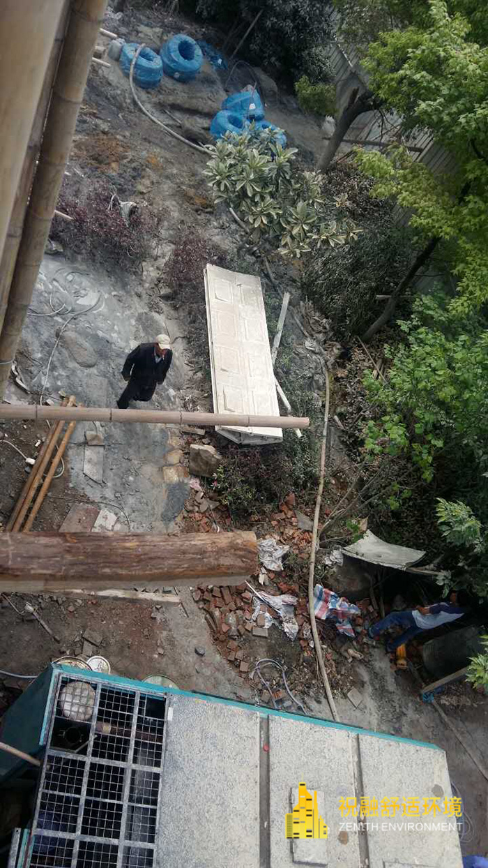杭州余杭白云深處幽蘭苑別墅地源熱泵施工 杭州余杭白云深處幽蘭苑別墅地源熱泵施工