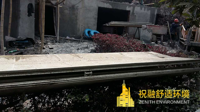 杭州余杭白云深處幽蘭苑別墅地源熱泵施工 杭州余杭白云深處幽蘭苑別墅地源熱泵施工